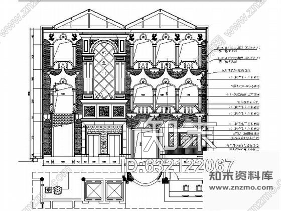 施工图江苏国际知名事务所设计新古典主义风格主题式KTV夜总会施工图含高清效果图cad施工图下载【ID:632122067】