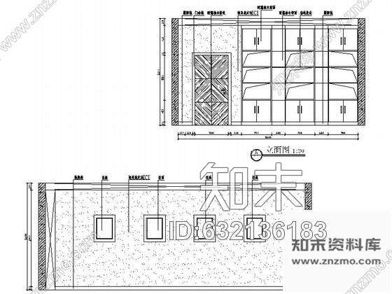 施工图广东综合性门户城市学校现代图书馆CAD装修施工图cad施工图下载【ID:632136183】