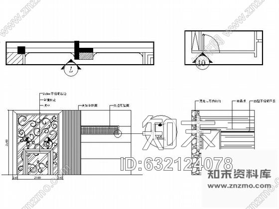 施工图张家港全套皇家ktv装修设计图纸cad施工图下载【ID:632124078】