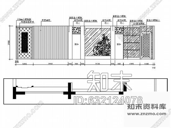 施工图张家港全套皇家ktv装修设计图纸cad施工图下载【ID:632124078】