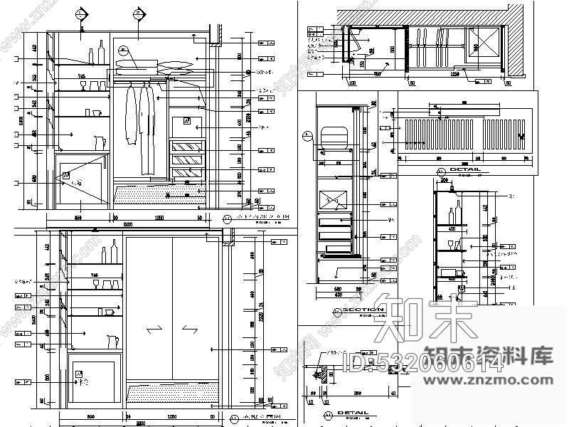 施工图溧阳某国际大酒店装修图(含效果)cad施工图下载【ID:532060614】