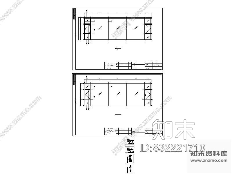 图块/节点某铝窗详图cad施工图下载【ID:832221710】