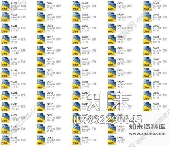 图块/节点CAD家具三维模型图集施工图下载【ID:832298845】