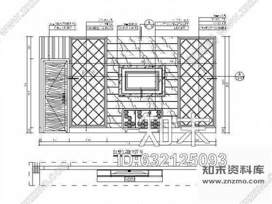 施工图厦门现代量贩式KTV包厢室内装修施工图cad施工图下载【ID:632125093】