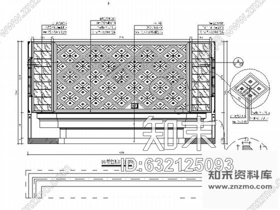 施工图厦门现代量贩式KTV包厢室内装修施工图cad施工图下载【ID:632125093】