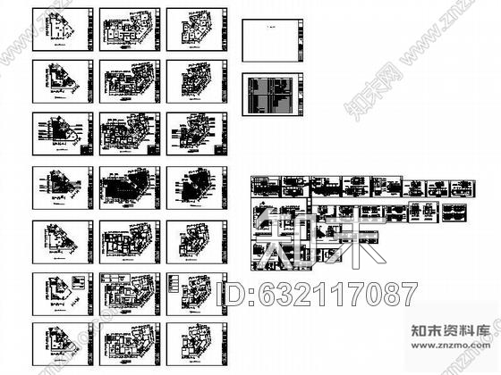 施工图某足浴坊设计施工图cad施工图下载【ID:632117087】