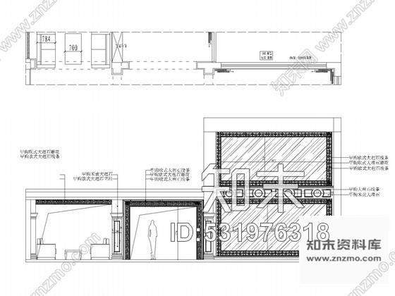 施工图江苏欧式豪华顶尖独栋别墅CAD施工图含效果图cad施工图下载【ID:531976318】