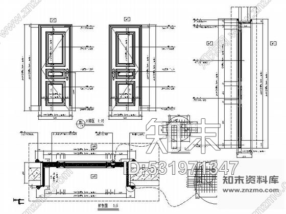 施工图浙江豪华欧式三层别墅全套装修施工图含效果cad施工图下载【ID:531971347】