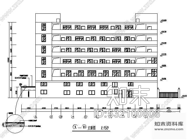 施工图广东综合办公楼改造图cad施工图下载【ID:532100808】
