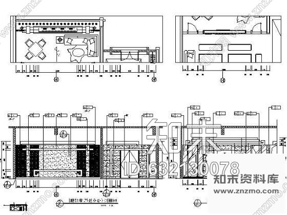 施工图125㎡豪华夜总会包房施工图cad施工图下载【ID:632130078】