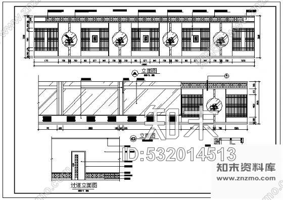 施工图餐厅精装装修图纸cad施工图下载【ID:532014513】