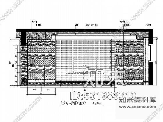 施工图经典时尚双层别墅L2户型室内装修图含实景cad施工图下载【ID:531983310】