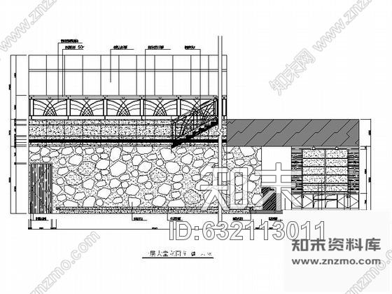 施工图广东经典休闲健身会所室内装修图cad施工图下载【ID:632113011】
