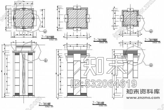 施工图上海某酒店装修施工图cad施工图下载【ID:532064619】