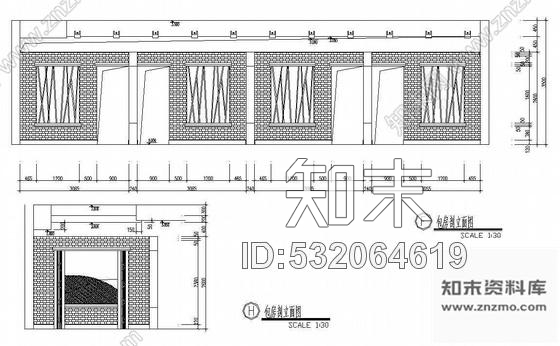 施工图上海某酒店装修施工图cad施工图下载【ID:532064619】