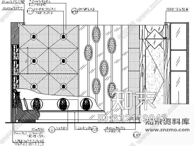 施工图国际娱乐会所VIP房施工图Ⅳcad施工图下载【ID:632119043】