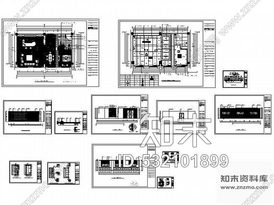 施工图某办公楼总经理室装修图cad施工图下载【ID:532101899】