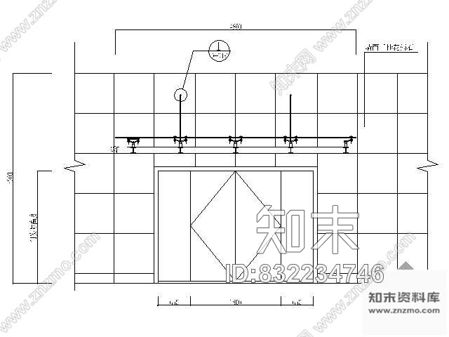 图块/节点上拉压杆式钢结构雨蓬详图cad施工图下载【ID:832234746】