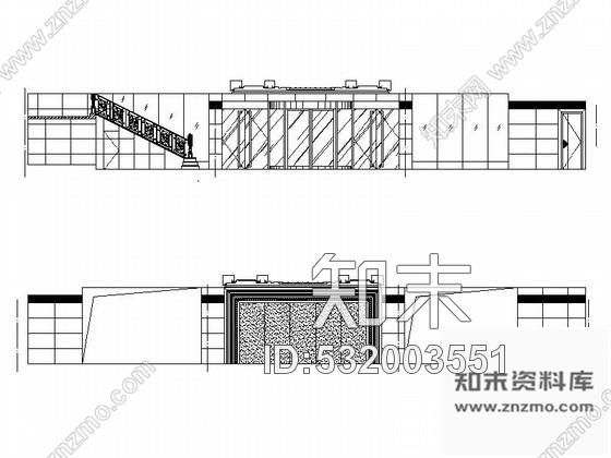 施工图北京现代风格海鲜酒楼室内装修施工图含高清效果图施工图下载【ID:532003551】