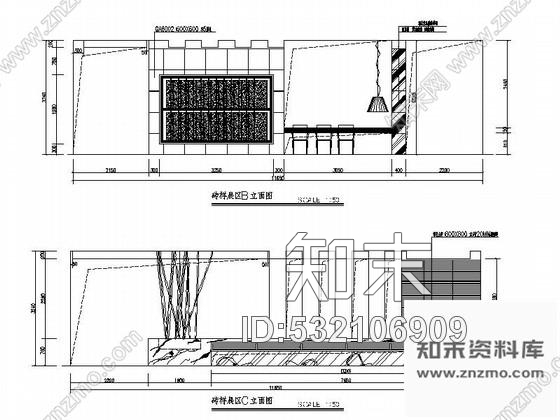 施工图知名瓷砖品牌体验馆展厅设计装修施工图cad施工图下载【ID:532106909】