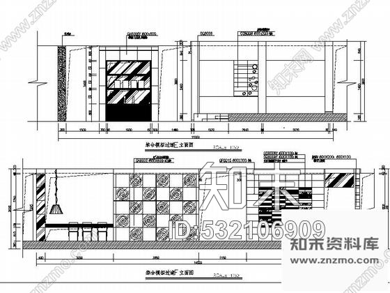 施工图知名瓷砖品牌体验馆展厅设计装修施工图cad施工图下载【ID:532106909】