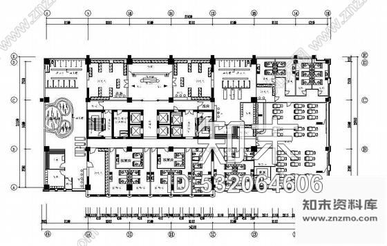 施工图某酒店装修方案图cad施工图下载【ID:532064606】