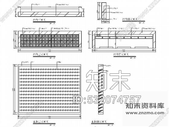 施工图某售楼处装修图含效果及模型cad施工图下载【ID:532074757】