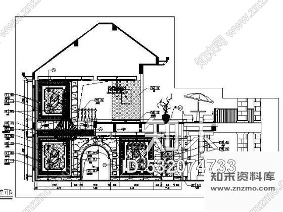 施工图深圳某高端住宅奢华售楼处施工图含效果cad施工图下载【ID:532074733】