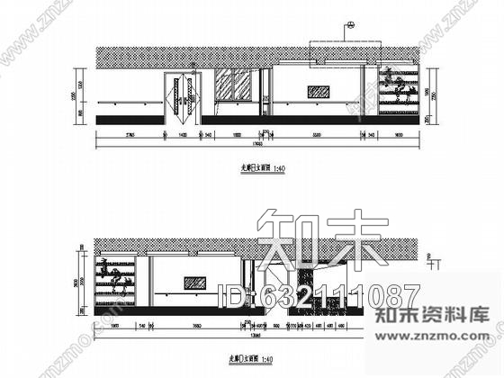 施工图北京高级现代养老机构室内装修施工图含效果施工图下载【ID:632111087】