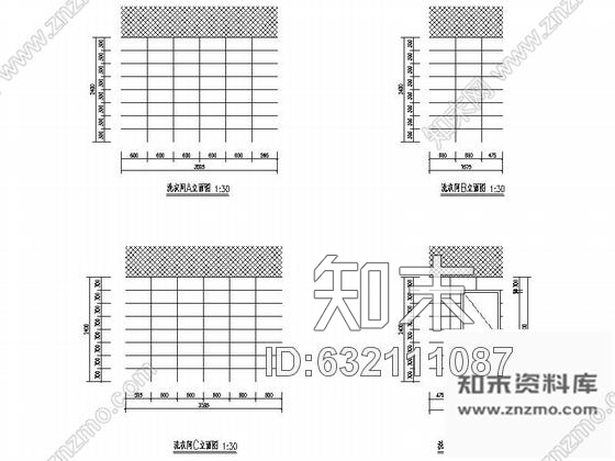 施工图北京高级现代养老机构室内装修施工图含效果施工图下载【ID:632111087】