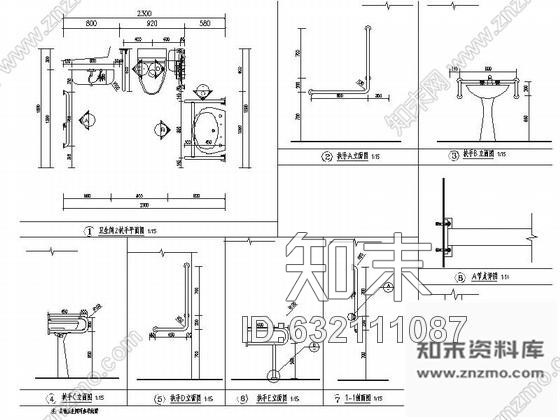 施工图北京高级现代养老机构室内装修施工图含效果施工图下载【ID:632111087】