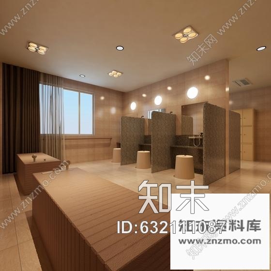 施工图北京高级现代养老机构室内装修施工图含效果施工图下载【ID:632111087】