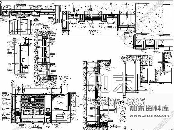 施工图成都高档商务酒店标准客房施工图cad施工图下载【ID:532054695】
