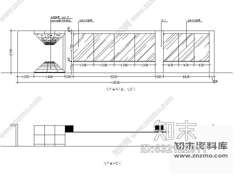 施工图福建某网吧室内装修图cad施工图下载【ID:632122011】