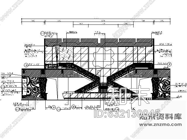 施工图国际夜总会D-BAR施工图Ⅱcad施工图下载【ID:632130045】