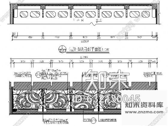 施工图国际夜总会D-BAR施工图Ⅱcad施工图下载【ID:632130045】