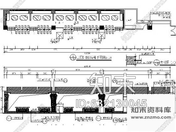 施工图国际夜总会D-BAR施工图Ⅱcad施工图下载【ID:632130045】