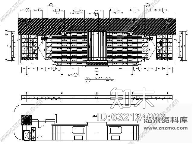 施工图广东五星级酒店夜总会大厅施工图施工图下载【ID:632124003】