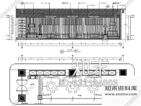 施工图广东五星级酒店夜总会大厅施工图施工图下载【ID:632124003】