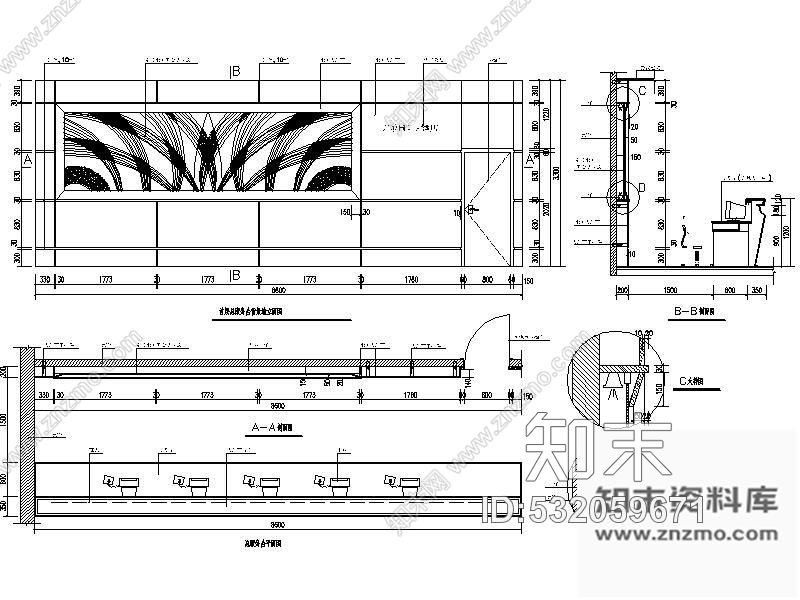 施工图某知名大酒店装修施工图cad施工图下载【ID:532059671】