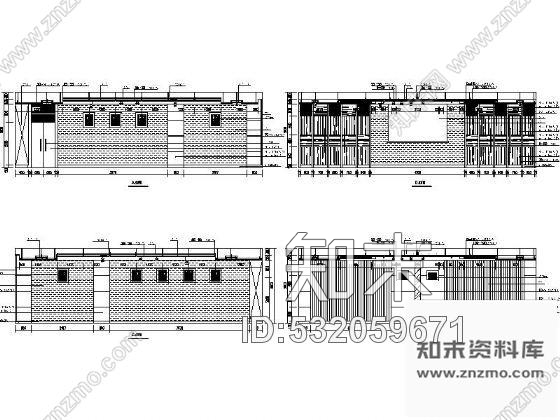 施工图某知名大酒店装修施工图cad施工图下载【ID:532059671】