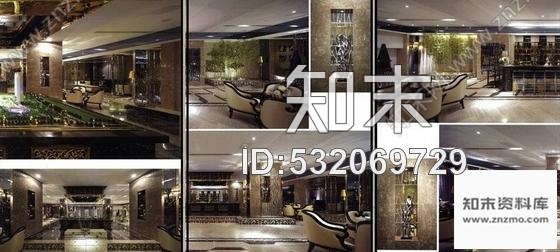 施工图上海市级行政区高档简欧风格售楼处CAD装修施工图含全套方案cad施工图下载【ID:532069729】
