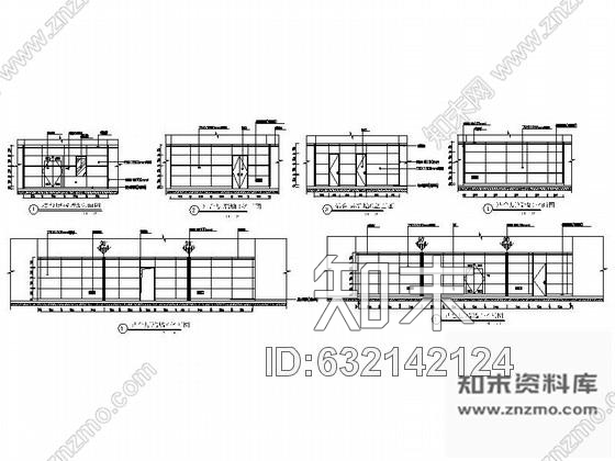 施工图湖南现代城市轨道交通地铁车站公共区装修室内设计施工图cad施工图下载【ID:632142124】