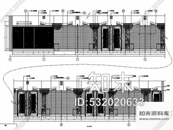 施工图安徽典雅欧式风格花园酒店多功能厅设计施工图含效果cad施工图下载【ID:532020633】