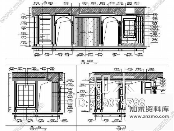 施工图品牌建材专卖店室内装修图cad施工图下载【ID:532074799】