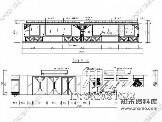 施工图大连乡村文化主题酒店室内装修图cad施工图下载【ID:532051633】