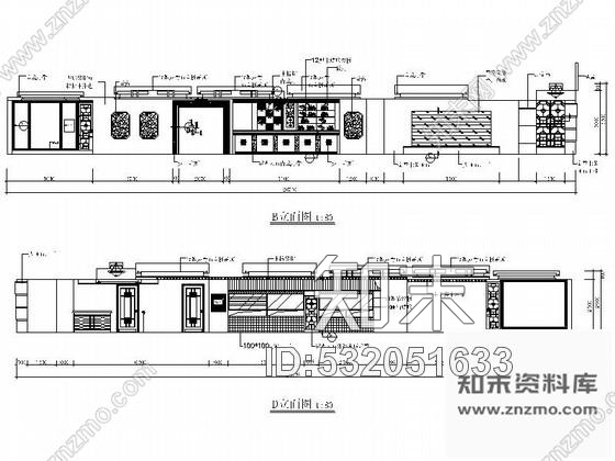 施工图大连乡村文化主题酒店室内装修图cad施工图下载【ID:532051633】