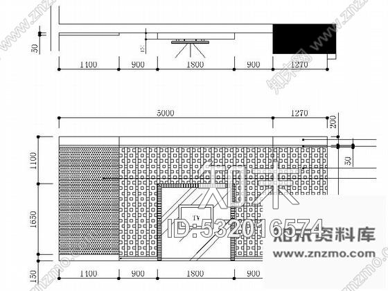 施工图时尚酒吧装修设计方案cad施工图下载【ID:532016574】