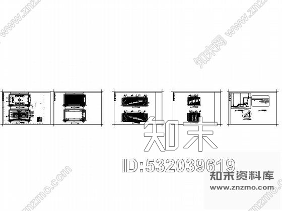 施工图江苏精品五星级商务酒店接待室装修施工图施工图下载【ID:532039619】