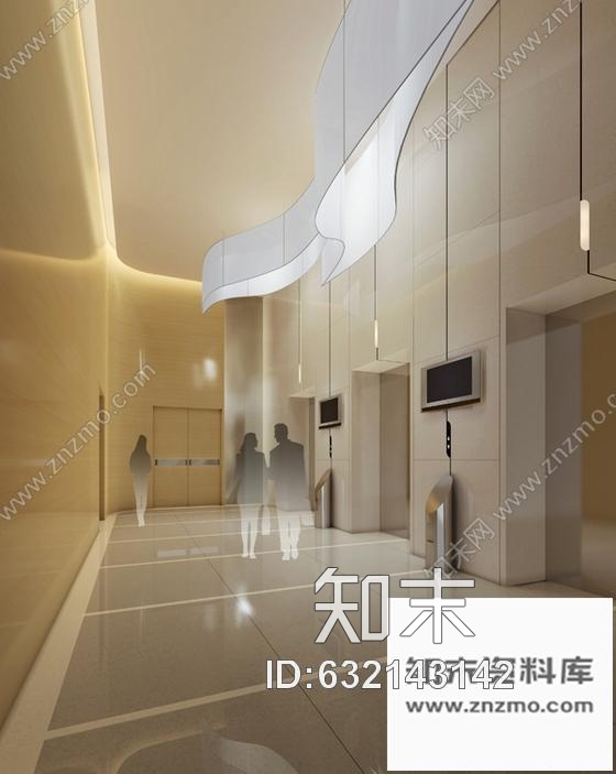 施工图北京高档住宅小区回迁楼公共区装修设计施工图含效果cad施工图下载【ID:632143142】